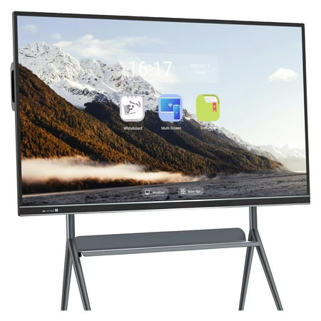 BELNET Android Smart TV + Whiteboard Combo 4K Streaming & Office 86'' Screen Interactive Board(Include Wall Mount)