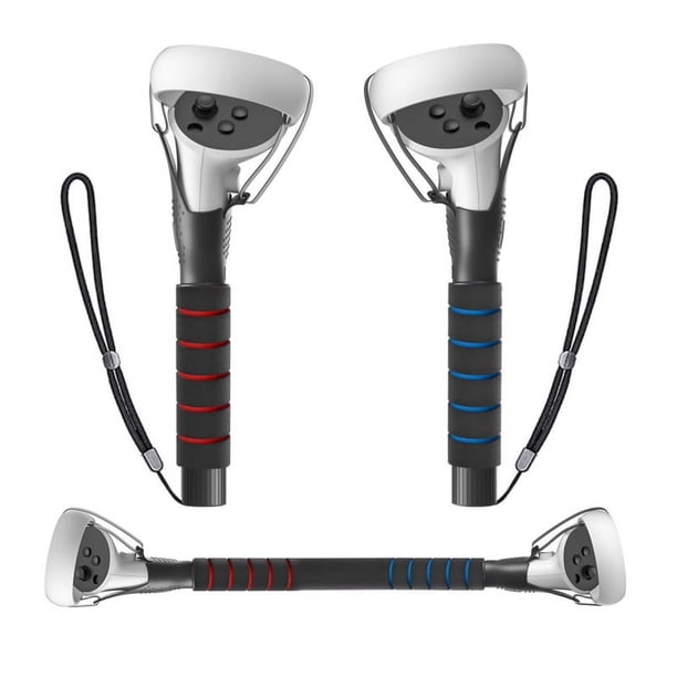 Extensor de controlador VR: esponja para el sudor, accesorio para aumentar la comodidad, brazos más largos para balancear manos pequeñas