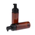 thumbnail image 3 of Milaget 2 Pcs Portable Plastic Bottle Cosmetic Foaming Pump Bottles Refill Container, 3 of 9