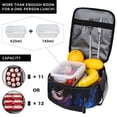 thumbnail image 2 of My Hero Academia Lunch Bag Anime Lunch Tote Bag Reusable Insulated Lunch Box Portable Lunch Bento Box For College Work Office Picnic 10*8*4 Inch, 2 of 9