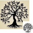 thumbnail image 1 of SURJDE Leaves Tree Metal Die Cuts, Leaves Tree Cutting Dies Cut Stencils Card Paper Craft DIY Template Metal Cutting Dies Album Embossing Paper Dies for Card Making Scrapbooking, 1 of 5