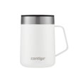 thumbnail image 1 of Contigo Streeterville Stainless Steel Mug with Splash-Proof Lid, 14 oz (414 ml), Vacuum-Insulated Tumbler with Handle for Coffee & Tea, Salt, 1 of 9
