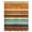 Orange, Teal, Gold, variant on Orange Teal Wooden Sheer Curtains 108" Extra Long for Living Room, Farmhouse Striped Modern Art Light Filtering Privacy Drapes, Breathable Semi Sheer Window Treatment for Floor to Ceiling Window