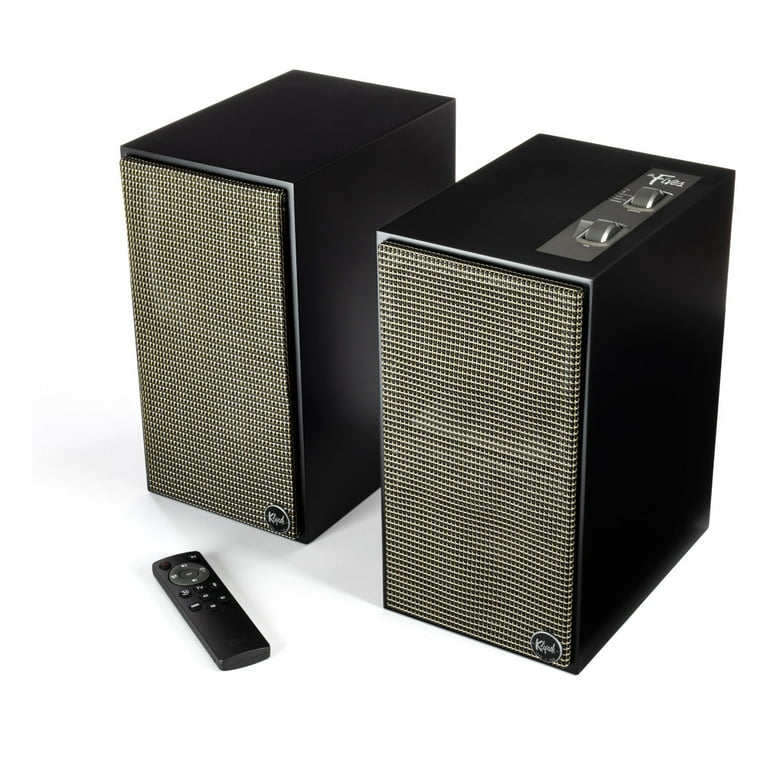 スピーカー・ウーファー Klipsch the fives Klipsch The FIVES Powered Bookshelf Speakers - Pair (Matte Black