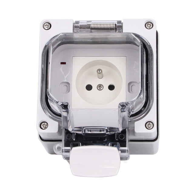 Caja de Toma de Corriente NikouMX Enchufe para Exteriores IP66 Impermeable