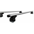 thumbnail image 3 of Black Horse Offroad Rack de Toit TR-52SI Voyageur; Ajustement Direct; Longueur 52 Pouces; Argent; pour Utilisation sur Tout Toit/déversoir Nu; Ensemble de 2 Barres Croisées et Matériel, 3 of 11