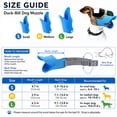 thumbnail image 2 of Cute Duck Bill Dog Muzzle, Duck Muzzle for Dogs, 2 of 8