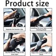 thumbnail image 4 of Perilla del volante del coche, bola de mango eléctrico de silicona giratoria de 360 grados, refuerzo giratorio antideslizante de ajuste universal ajustable(Azul), 4 of 5