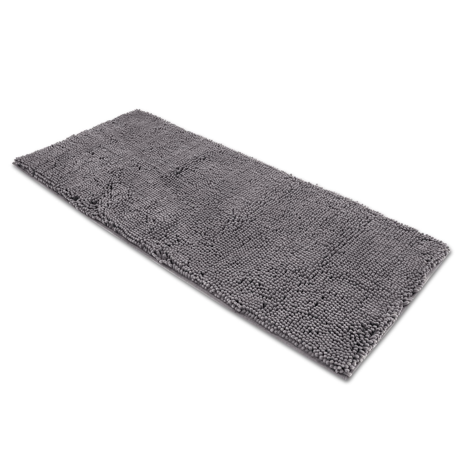 AOACreations Chenille Shag Bath Rug Long Runner Bathroom Mat 50 x 150