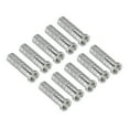 thumbnail image 1 of Insertos de flecha Uxcell 0.244" Diámetro 6.2mm 7.8mm Adaptador de eje de aluminio para puntas de arquería, paquete de 12, 1 of 5