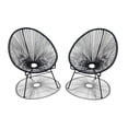 thumbnail image 2 of Pemberly Row Chaise de Jardin en Noir de Jais, 2 of 3