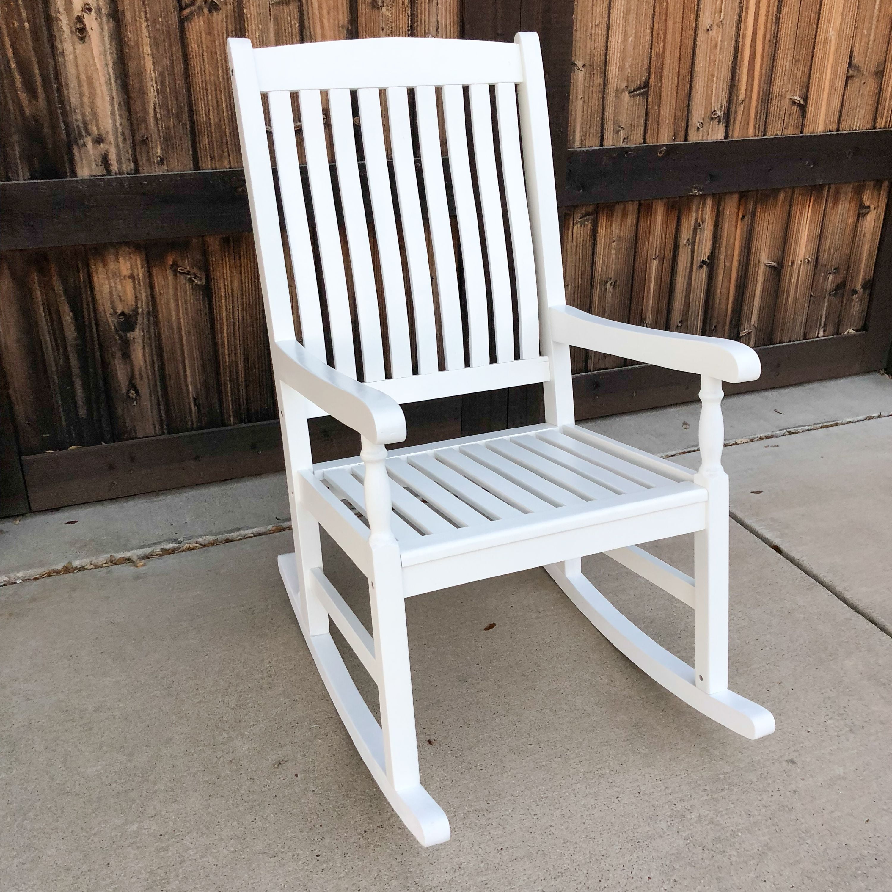 Highland Rocking Chair with UV Paint Antiqued Finish