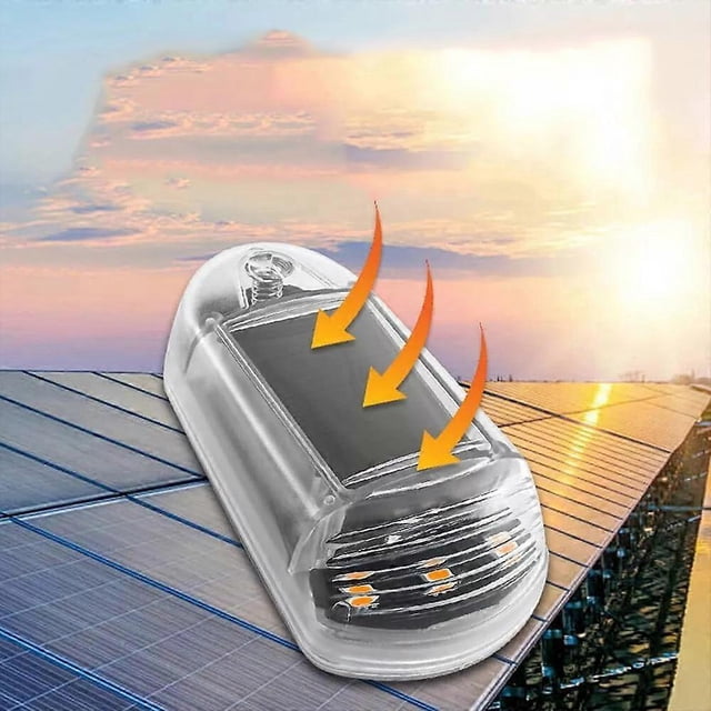 Solar Powered Cab Lights for Truck-2024 New Punch-Free Solar Powered Cab Lights