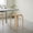 Beige, variant on Demi Bonn Set of 4 18" Wood Home Backless Dining Chairs with Stackable Space Saving Design, Brown