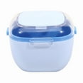 thumbnail image 1 of Portable Folding Square Orthodontic Retainer Case for Aligners and Dentures, 1 of 5