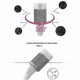 thumbnail image 3 of 2 Pcs Outer Cover Dust Filter For Dyson Hair Dryer Hd01/hd03/hd08-2025, 3 of 5
