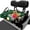 Tropical Hibiscus Floral Print, variant on XYZCANDO Camouflage Leaf Golf Cart Seat Cover | 4 Storage Pockets | Non-Slip Washable 2-Seat Protector For Golfers