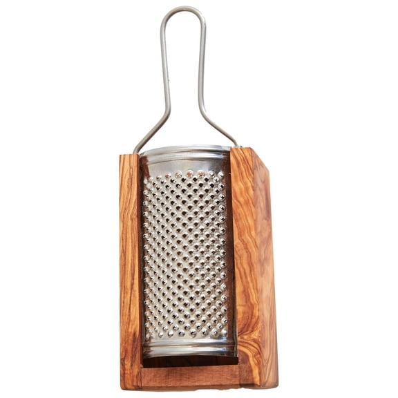 Italian Olivewood Parmesan Cheese Box Grater