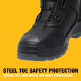 thumbnail image 4 of Bota de trabajo DEWALT Richardson para hombre, BOA Fit System, punta de acero, 4 of 6