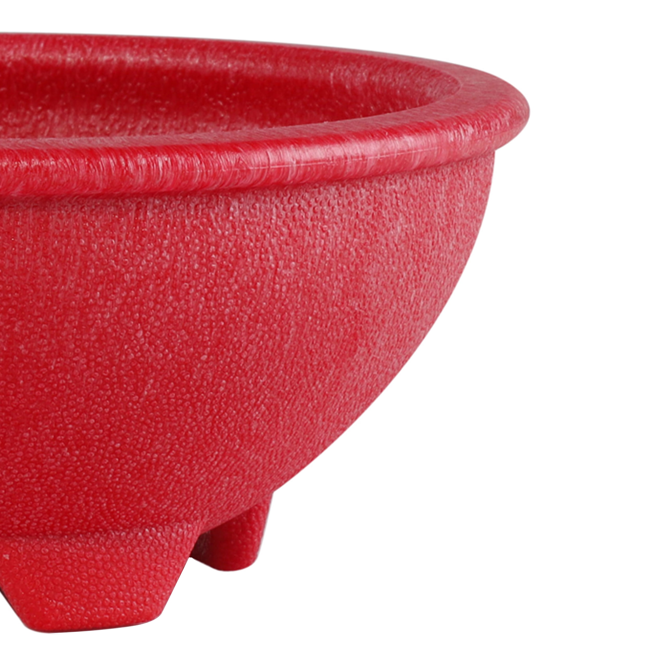(4 pack) 10 OZ SALSA BOWL - RED