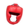 thumbnail image 4 of Casco de boxeo Equipo de protección Casco para Lucha Kickboxing Adulto rojo, 4 of 8