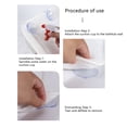 thumbnail image 4 of Almohada de Bañera, Almohada de Soporte de Cuello de Bañera Seca Rápida para Cualquier Bañera, 4 of 7