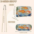 thumbnail image 4 of FORMRS Women Crossbody Purse with Chain Strap Vegan Leather Shoulder Handbag, Blue Goldfish Bowl, 4 of 7