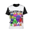 thumbnail image 3 of Garten of Banban Tee Men's Short Sleeve Printed T-Shirt Casual Wear Round Neck Trendy Shirts Versatile Outfit Top 3XL, 3 of 5