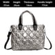 thumbnail image 4 of Bolso de mano acolchado para mujer, bolso de mano tipo shopper, bolso tipo hobo suave e impermeable, bolsos de hombro ligeros para el trabajo, el entrenamiento, 4 of 6