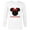 White, variant on Disney Minnie Mouse Stepmom Mom Red Bow Family Mother’s Day - Long Sleeve T-Shirt for Men - Customized-White