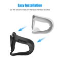 thumbnail image 2 of Funda de silicona para máscara de ojos para Oculus Quest 2, almohadilla de cojín facial a prueba de sudor Ehuebsd Para estrenar, 2 of 9