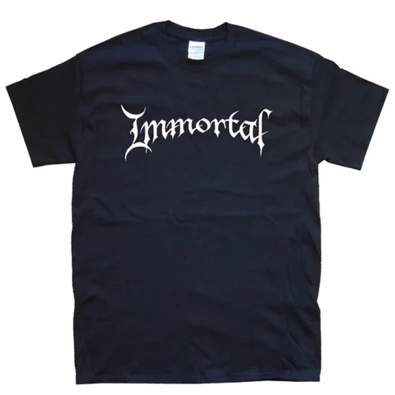 IMMORTAL new T-SHIRT All sizes S M L XL XXL colours black white