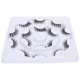 thumbnail image 1 of 8 Pairs Three Dimensional False Eyelashes Long Thick Curly False Lashes Eye Makeup Tool(D48-1 ), 1 of 5