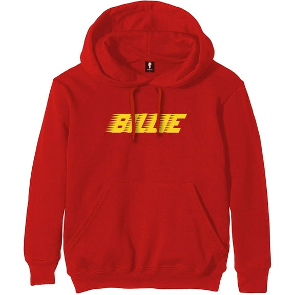 Billie Eilish Unisex Pullover Hoodie Sweatshirt Racer Logo (X-Large)