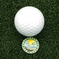 thumbnail image 3 of Marcadores de golf para damas, marcador de pelota, clip para gorra de golf, herramienta de fijación fácil B, 3 of 8