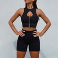 thumbnail image 4 of Sngxgn High Waist Yoga Shorts for Women Running Home Workout Shorts(Black,L), 4 of 6