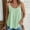 Mint Green, variant on Njoeus Tank Top for Women Spaghetti Strap Eyelet Camisole Sleeveless Scoop Neck Tunic Tops Loose Casual 2024 Summer Clothes Flowy Shirts S-5XL （Available in Plus Size)