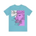 thumbnail image 1 of TSmartArt @ Walmart. Lady Lilac II. 100% Cotton T-Shirt. Unisex Adult L-3XL, 1 of 2