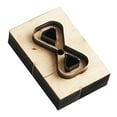 thumbnail image 1 of Fiudx Troquel de Corte de Cuero Diy, Base de Madera, Cuchillo de Metal, Fácil de Usar, Cortes Nítidos y Rectos, Herramienta Multiusos para Llaveros, Cinturones, Asas de Bolsos, Manualidades Versátile, 1 of 2