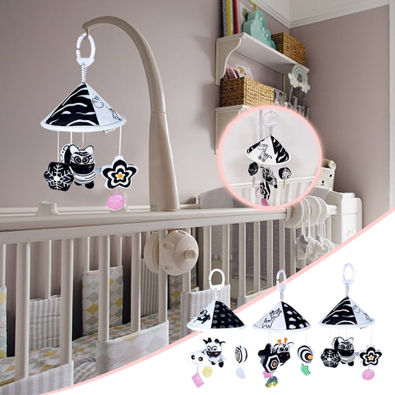 ZToonmas Baby Mobile for Crib Baby Bed Bell Stroller Pendant Hanging Umbrella Wind Chime Baby Comfort Bedside