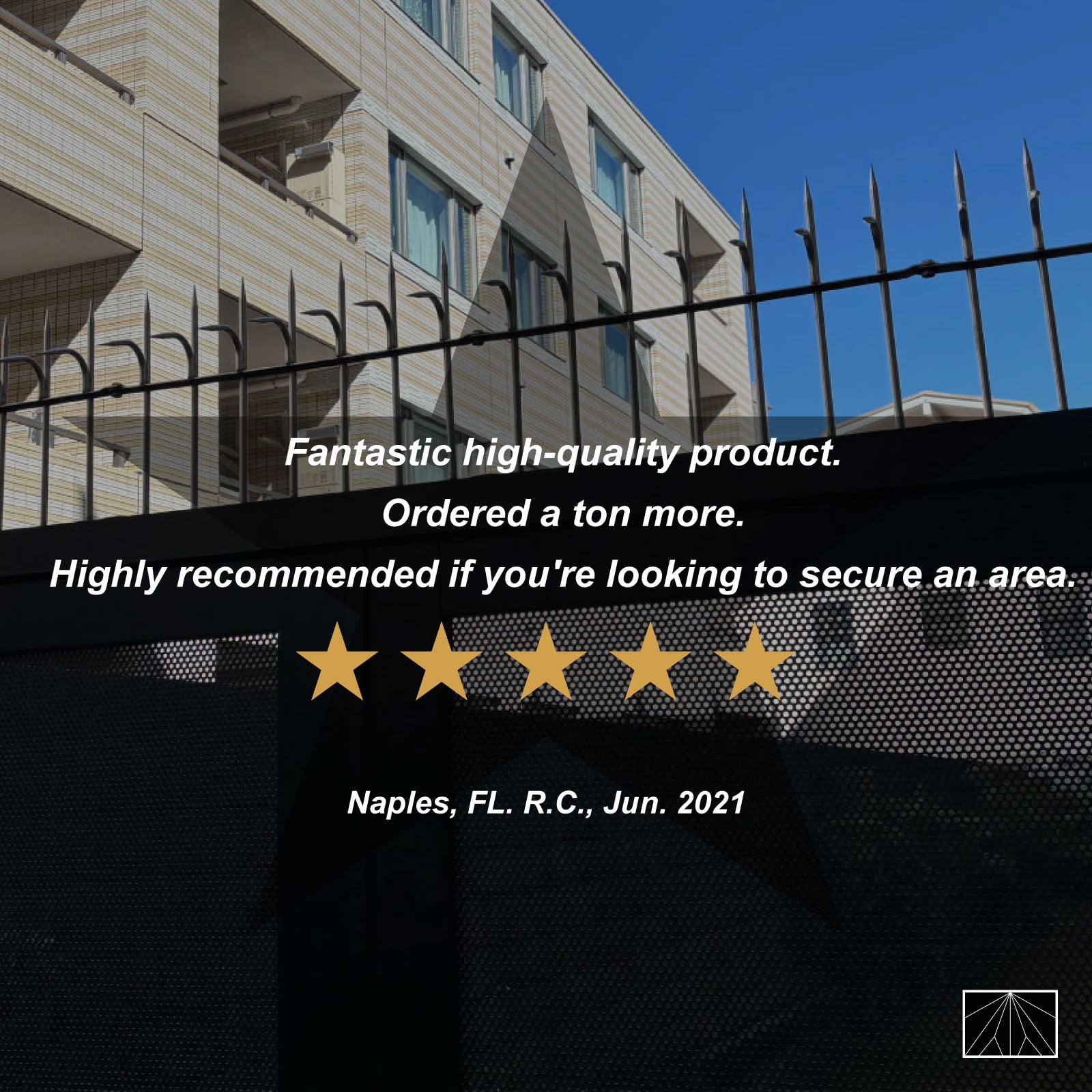 Ninja Deterrent™ | Fence Spikes Wall Spikes Anti Climb Security Guard| Classic Shinobi Gaeshi H490 Single Bladed 0.5m Stainless| Bird Spikes