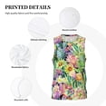 thumbnail image 3 of Rocae Watercolor Blooming Cactus for Men's Basketball Jersey Lightweight and Breathable Athletic Tank Top,Quick-Drying Sports Jersey Large, 3 of 9