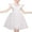 White, variant on Girls Dress Pink Sequin Lace Party Wedding Pageant Tulle Sleeveless 8 Years