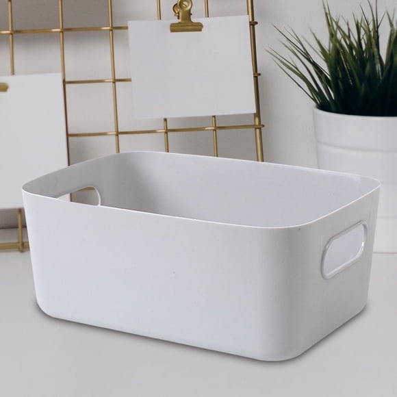Cesta de Almacenamiento de Escritorio perfecl Organizador de Cosméticos Contenedor de Almacenamiento