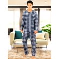 thumbnail image 2 of Pijama De Hombre Afelpada Pantalón Sudadera Tela Polar Suave, 2 of 5