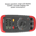 thumbnail image 5 of Multímetro digital JAMW UA6013L portátil medidor de capacitancia 0,1 pf a 20000 uf, 5 of 5