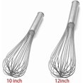 thumbnail image 5 of Stainless steel whisk, whisk egg whisk, wisdom manual whisking balloon whisk, wire whisk, 5 of 5