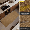 thumbnail image 4 of OVYEOFR Commercial Carpet, 3' x 10' Non-Slip Commercial Rug, Hallway Runner Rugs for Balcony Kitchen Garage Patio, Indoor Outdoor Brown Entrance Mat, 4 of 11