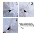 thumbnail image 2 of Zshan Pack of 2 Small Commercial Mesh Laundry Bags with Drawstring for Dorm, Travel, College, Apartment, Camping, RV, Machine Washable, Door Hanging Mesh Bag, 30x40cm., 2 of 4