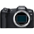 thumbnail image 3 of Canon EOS R8 Mirrorless Camera Bundle | 24.2MP Full-Frame Sensor, Dual Pixel CMOS AF II & 4K 60p Video | Great for Travel, Portraits, & Content Creators (5803C002) + 64GB Card + Bag + More, 3 of 8